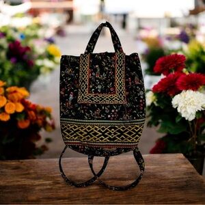 Vera Bradley Ming Quilted Cloth Backpack